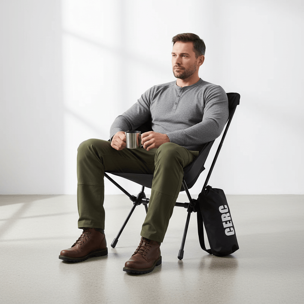 Mon Esprit Nature Chaise de camping pliable - PeakPulse