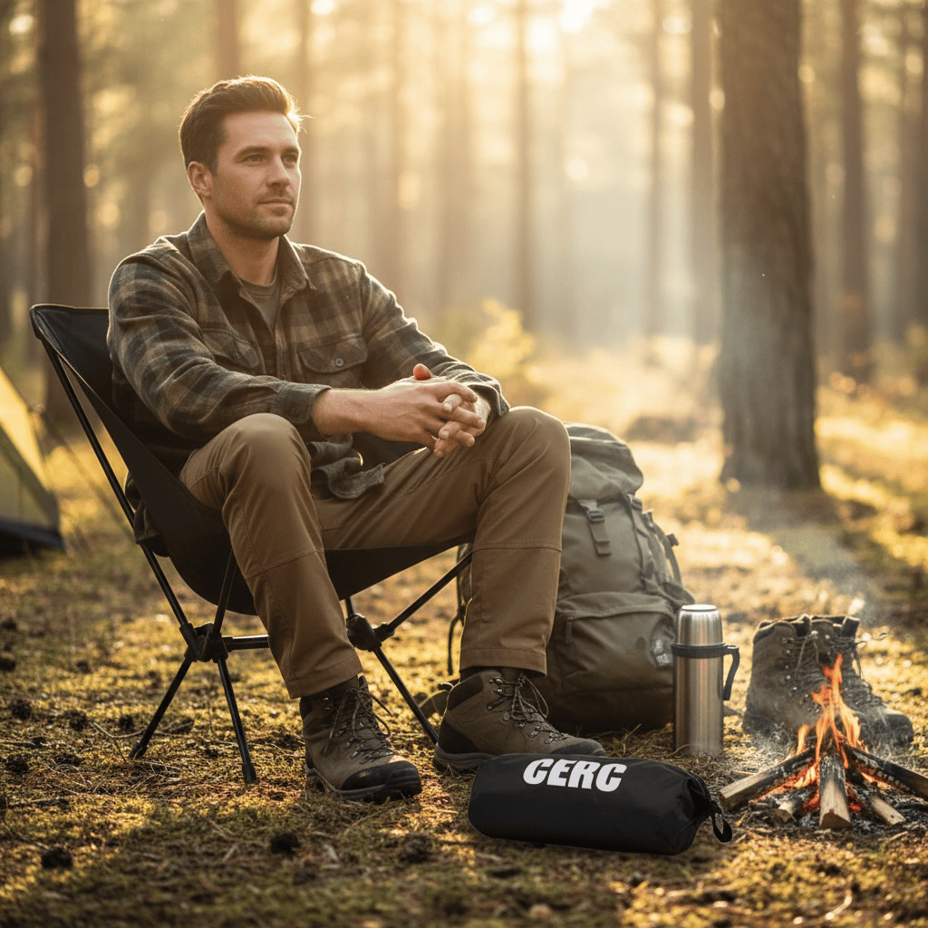 Mon Esprit Nature Chaise de camping pliable - PeakPulse