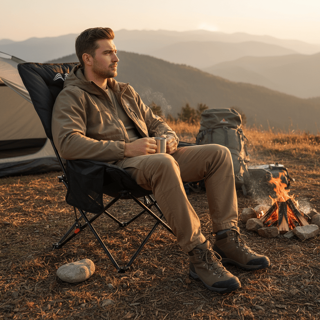 Mon Esprit Nature Chaise lune de camping - Bisstrek