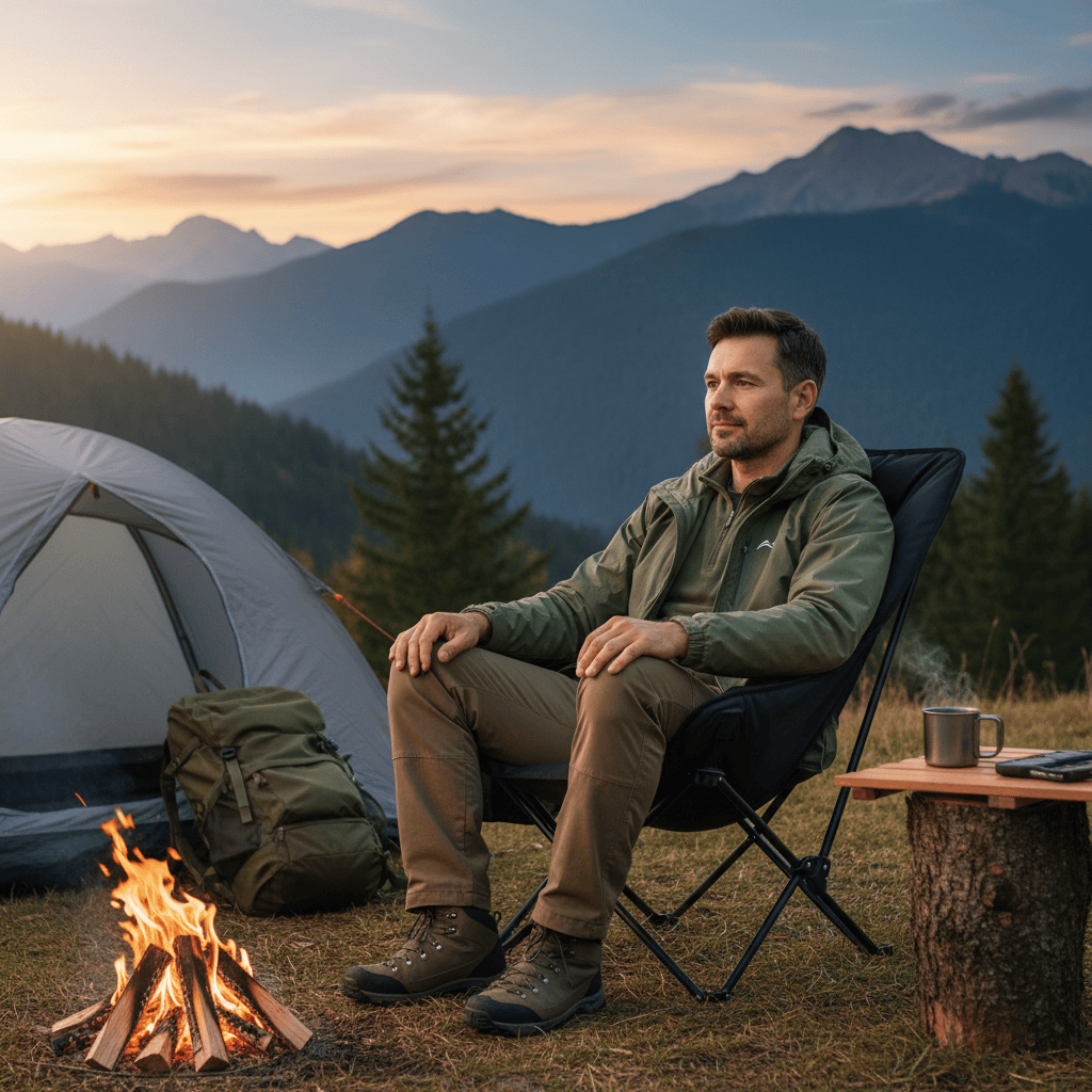 Mon Esprit Nature Chaise lune de camping - Bisstrek