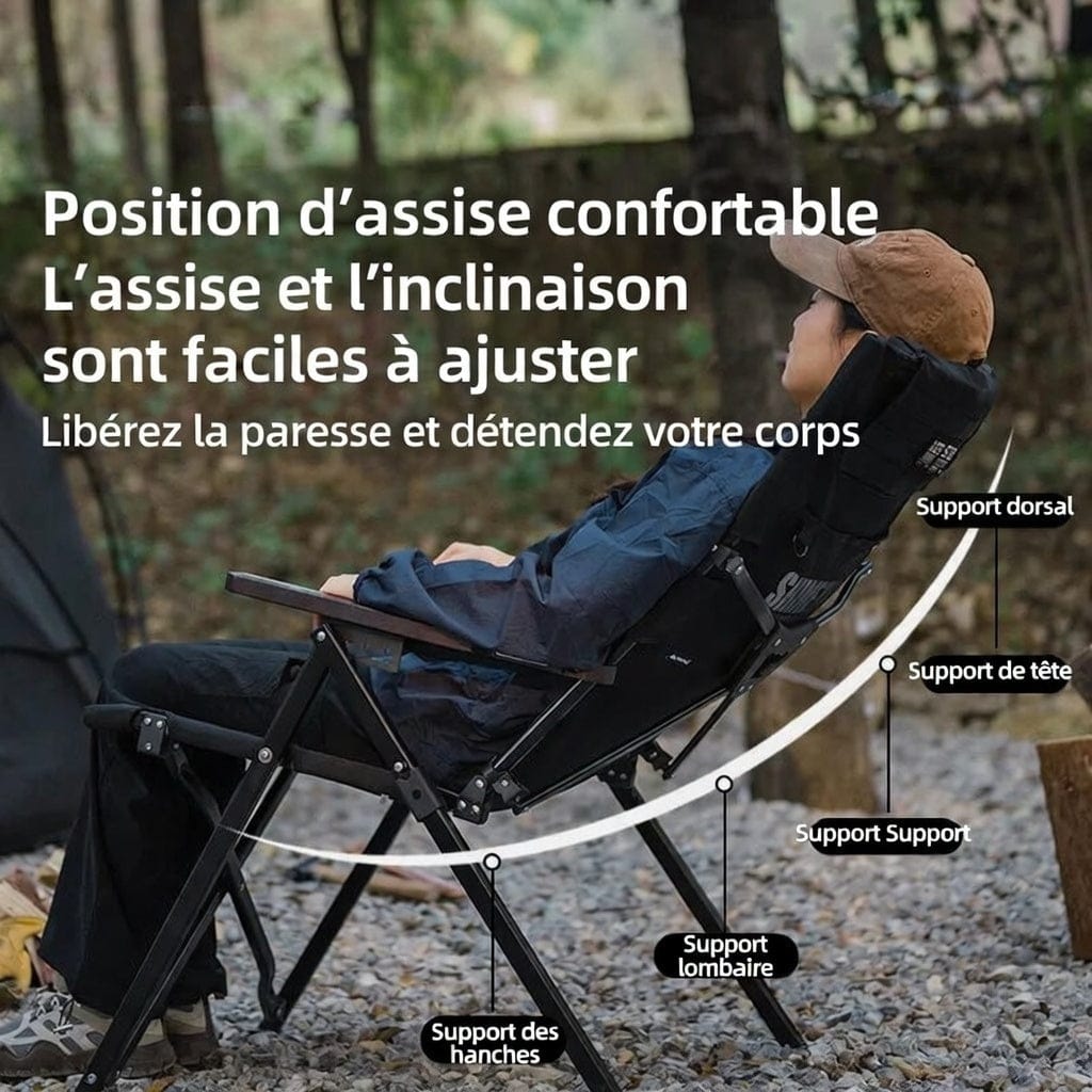Mon Esprit Nature Chaise pliante extérieure portable pour randonnées - ShineTrip