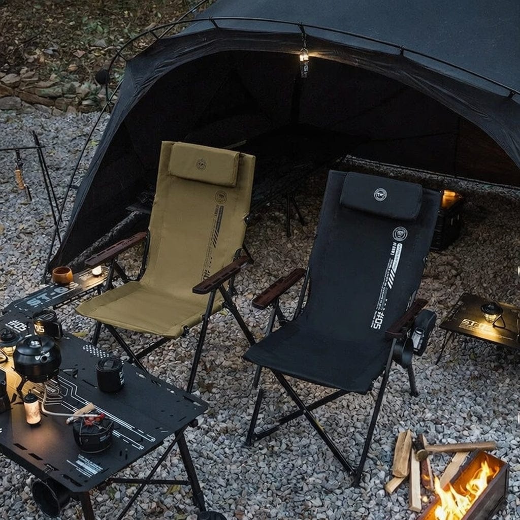 Mon Esprit Nature Chaise pliante extérieure portable pour randonnées - ShineTrip Image