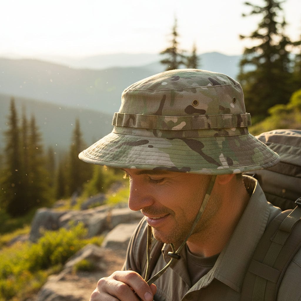 Mon Esprit Nature Chapeau camouflage de randonnée Image