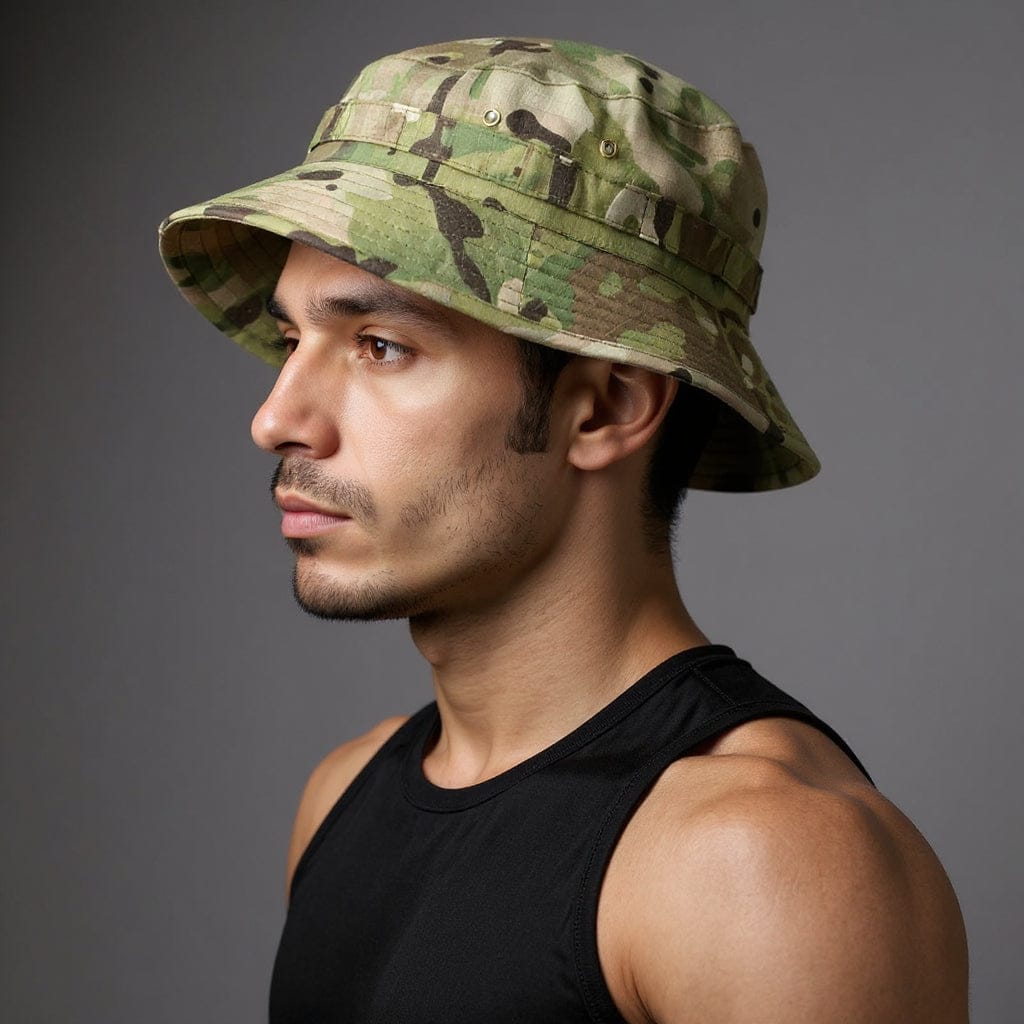Mon Esprit Nature Chapeau camouflage de randonnée