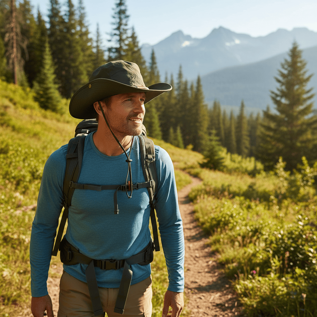 Mon Esprit Nature Chapeau plein air pour hommes Image