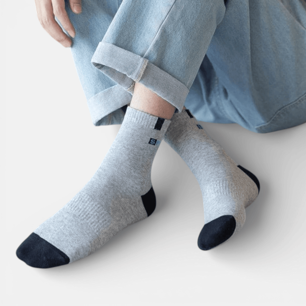 Mon Esprit Nature Chaussettes en coton de Sport x5