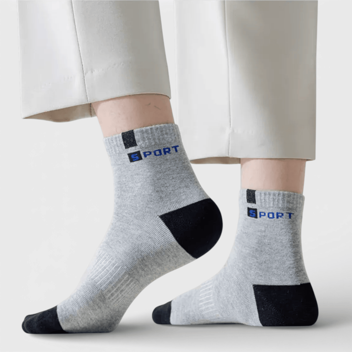Mon Esprit Nature Chaussettes en coton de Sport x5