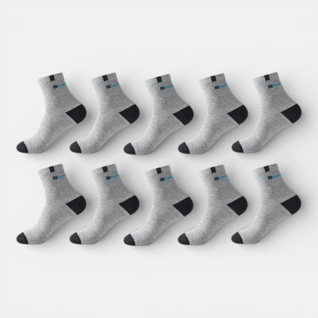 Mon Esprit Nature Chaussettes en coton de Sport x5