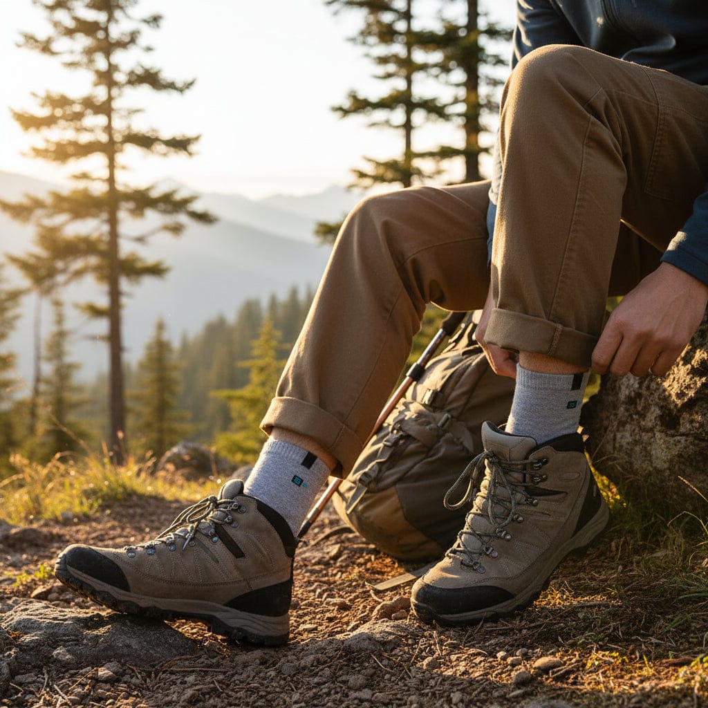 Mon Esprit Nature Chaussettes en coton de Sport x5