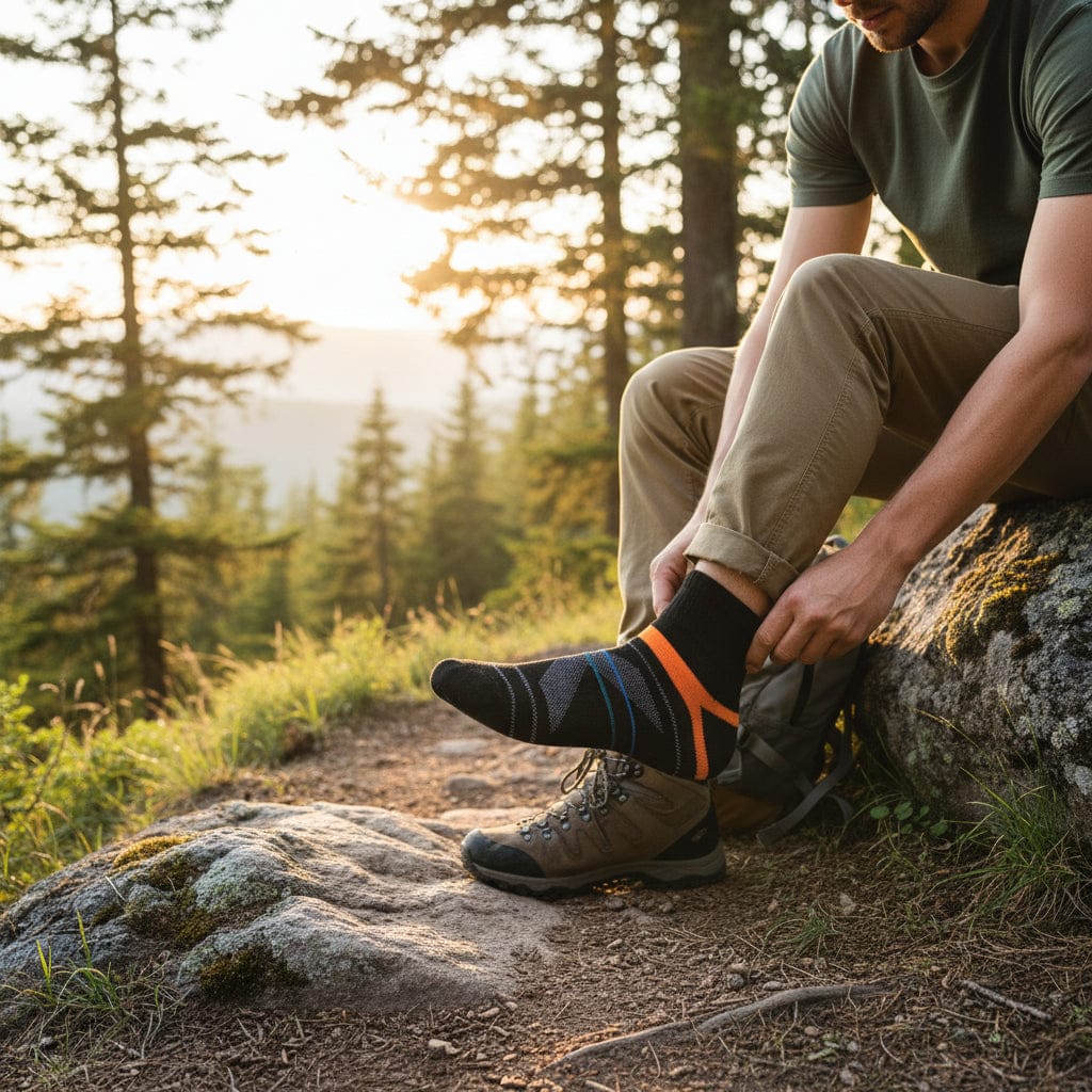 Mon Esprit Nature Chaussettes pour hommes de randonnée x3 Image