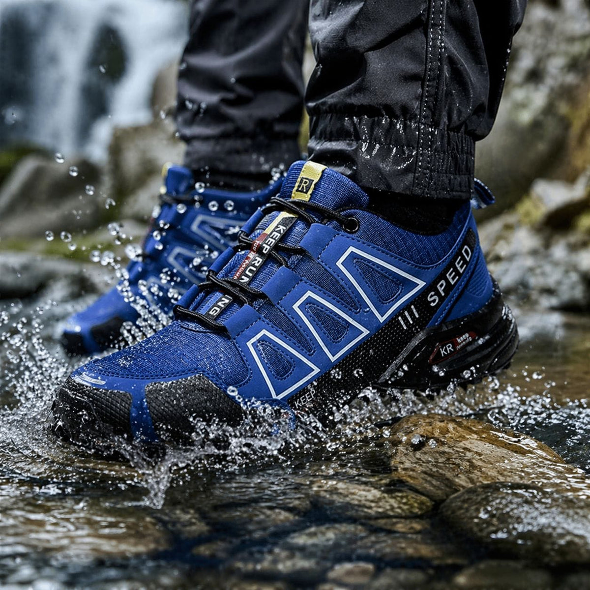Mon Esprit Nature Chaussures de randonnée imperméables pour hommes - Duravox