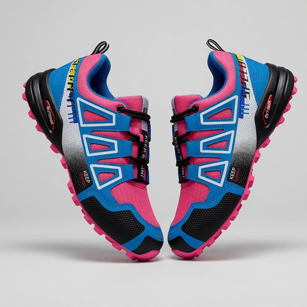 Mon Esprit Nature Chaussures Randonnée Femme Imperméables et Légères - WaterFlow