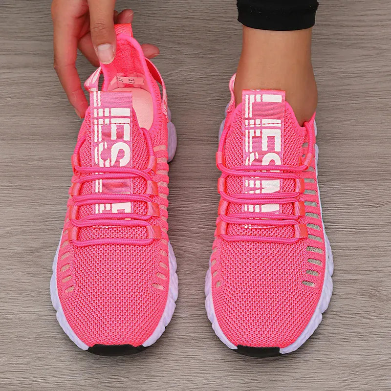 Mon Esprit Nature Chaussures Randonnée Femme Légère et Respirante - FloxRun