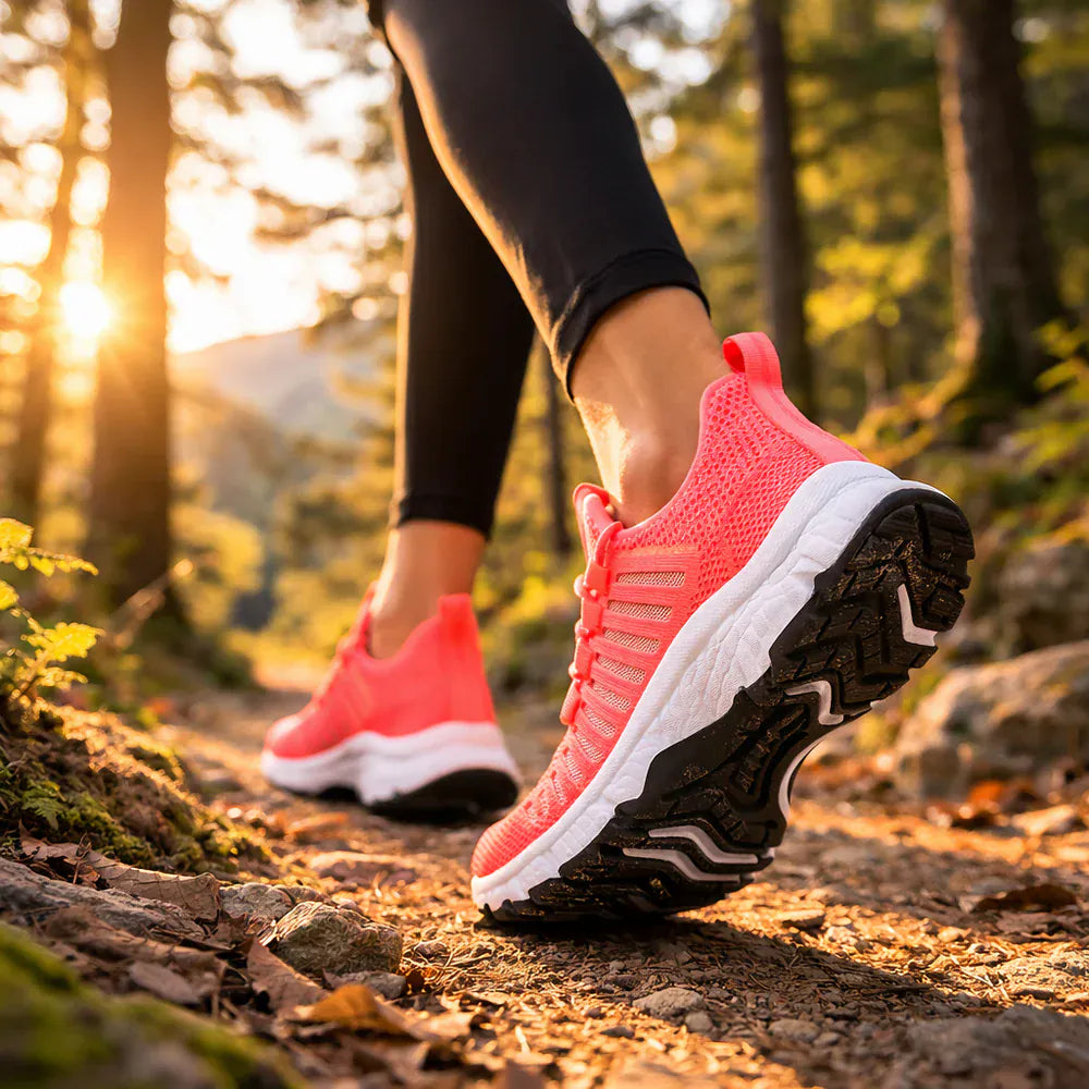 Mon Esprit Nature Chaussures Randonnée Femme Légère et Respirante - FloxRun