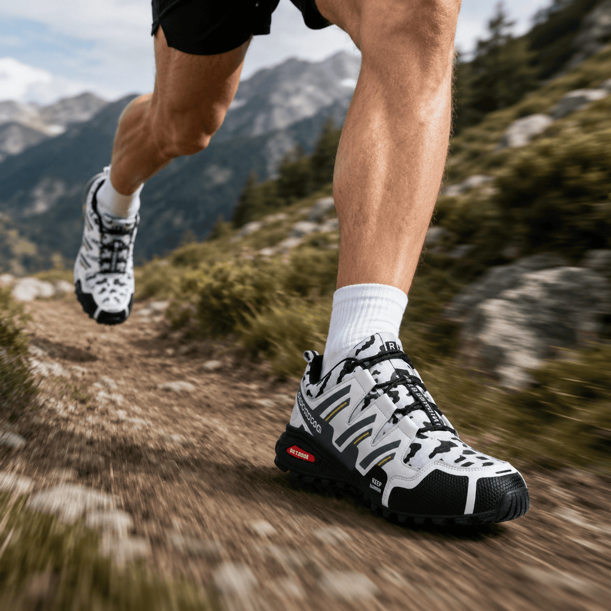 Mon Esprit Nature Chaussures Randonnée Homme Imperméables Légères & Adhérentes - WalkPro