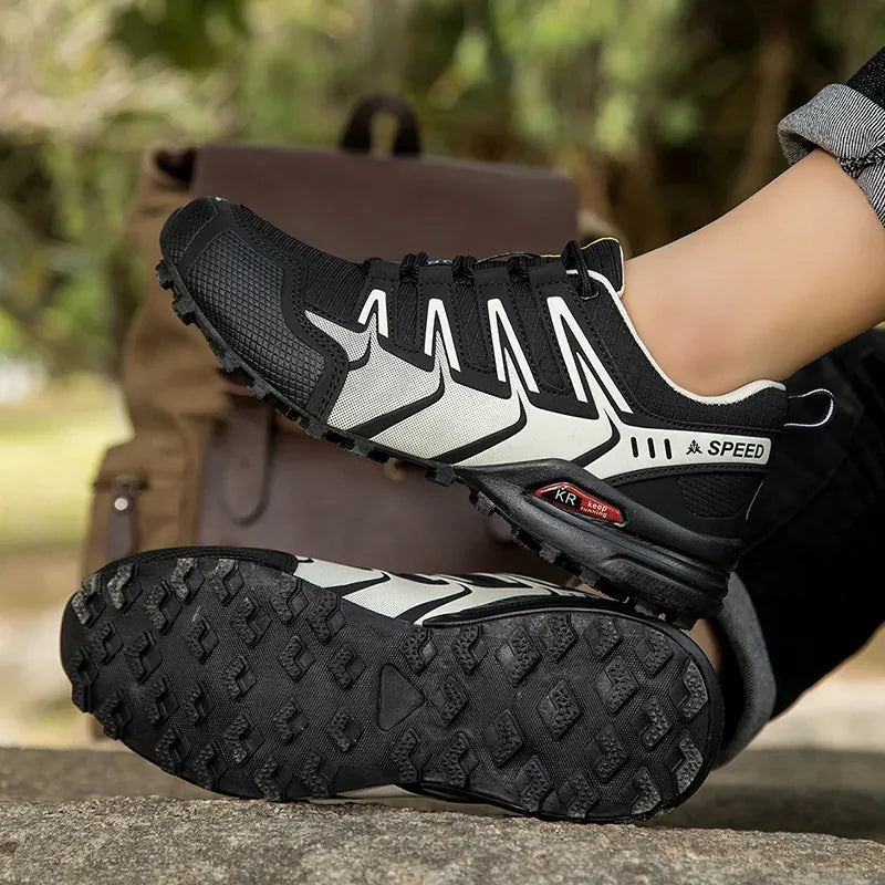 Mon Esprit Nature Chaussures Randonnée Imperméables et Antidérapantes - FourWalk