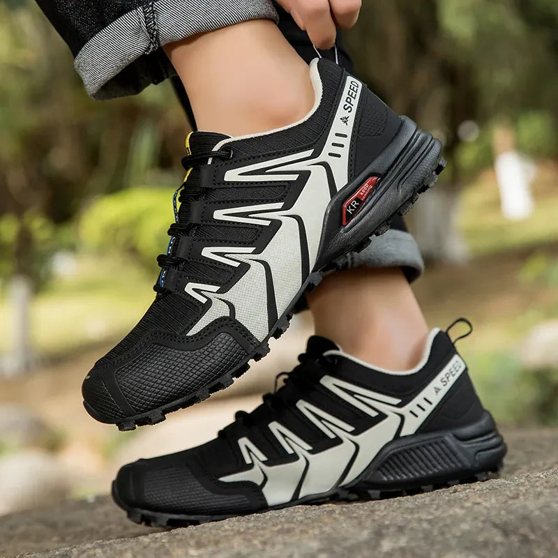 Mon Esprit Nature Chaussures Randonnée Imperméables et Antidérapantes - FourWalk