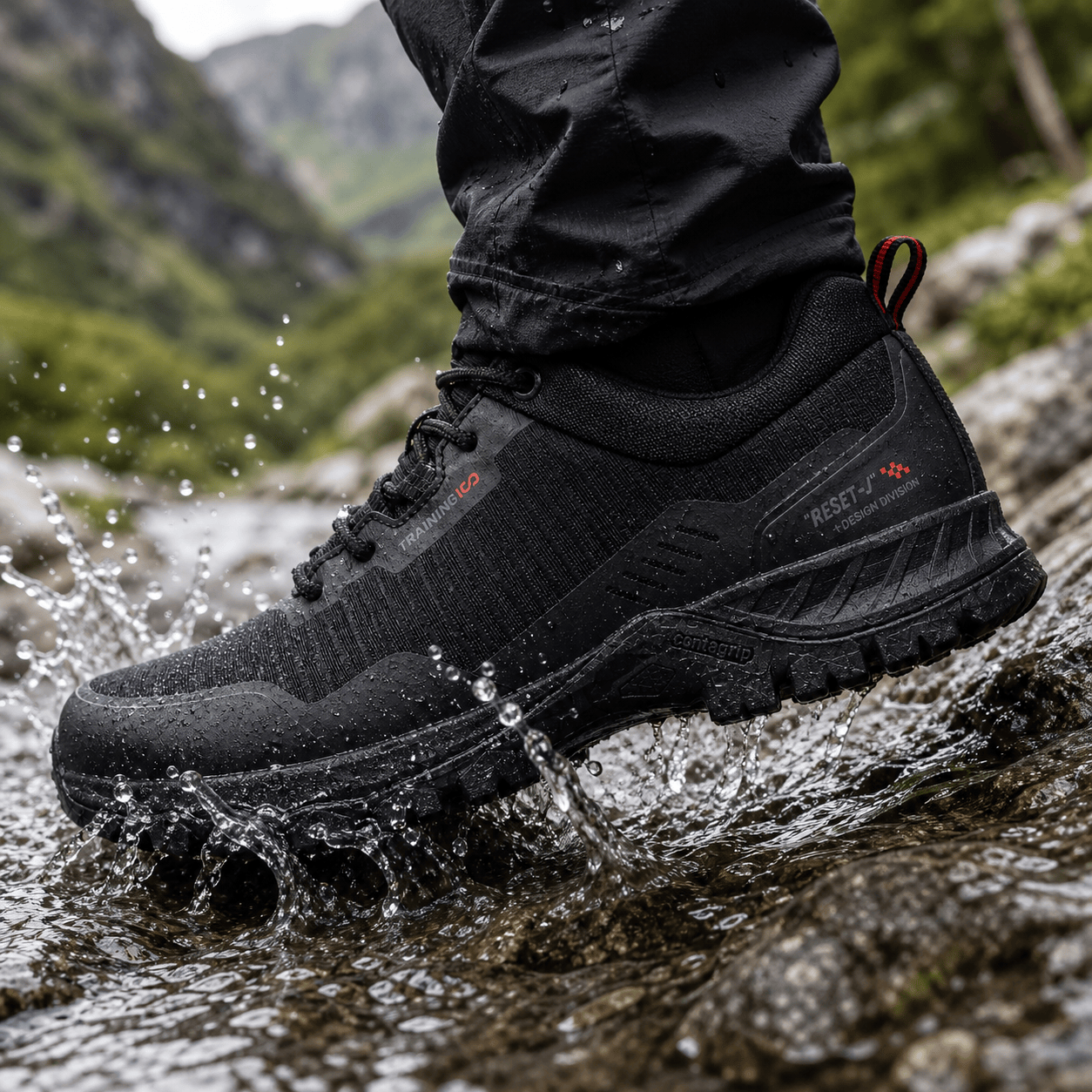 Mon Esprit Nature Chaussures Randonnée Imperméables et Résistantes - Highflow Image