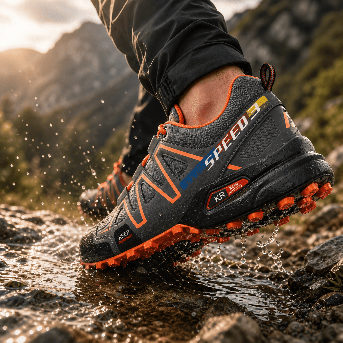 Mon Esprit Nature Chaussures Randonnée pour Hommes - Speed III