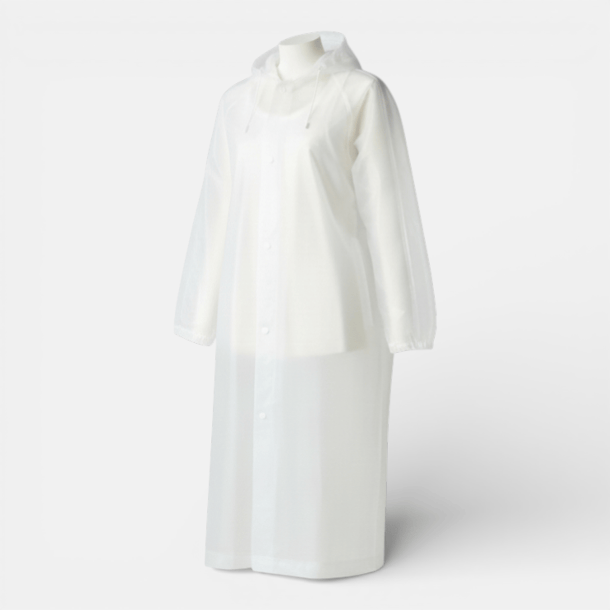 Mon Esprit Nature Clair Manteau de pluie à capuche
