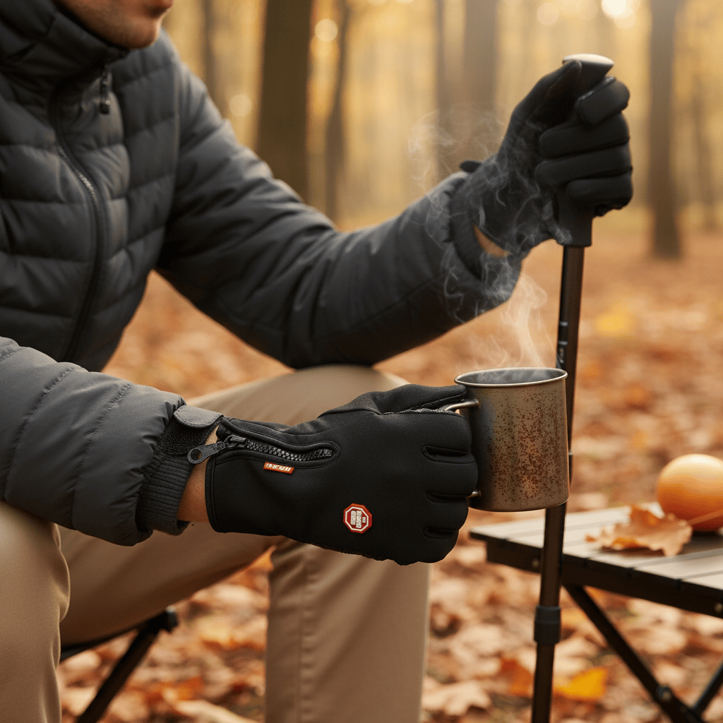 Mon Esprit Nature Gants d'hiver antidérapants