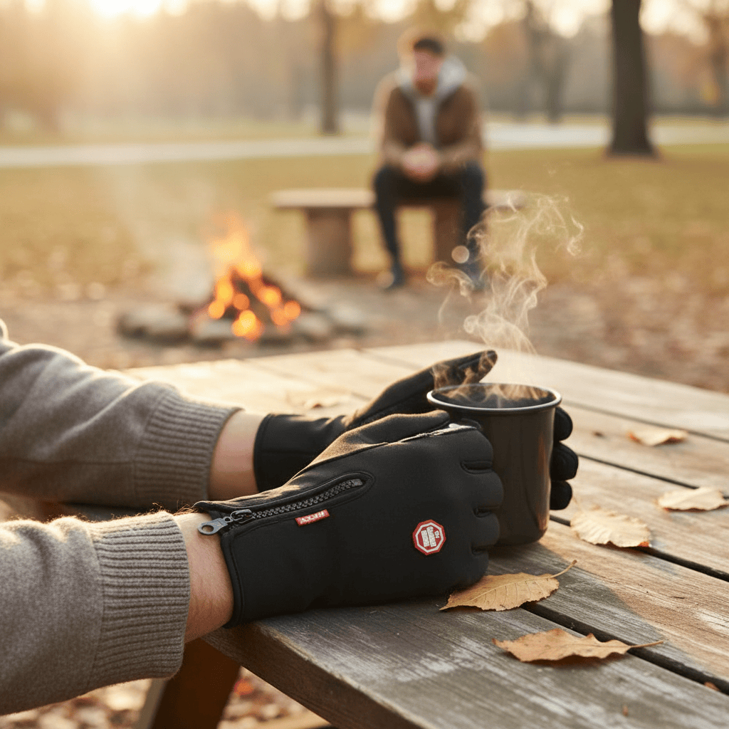 Mon Esprit Nature Gants d'hiver antidérapants