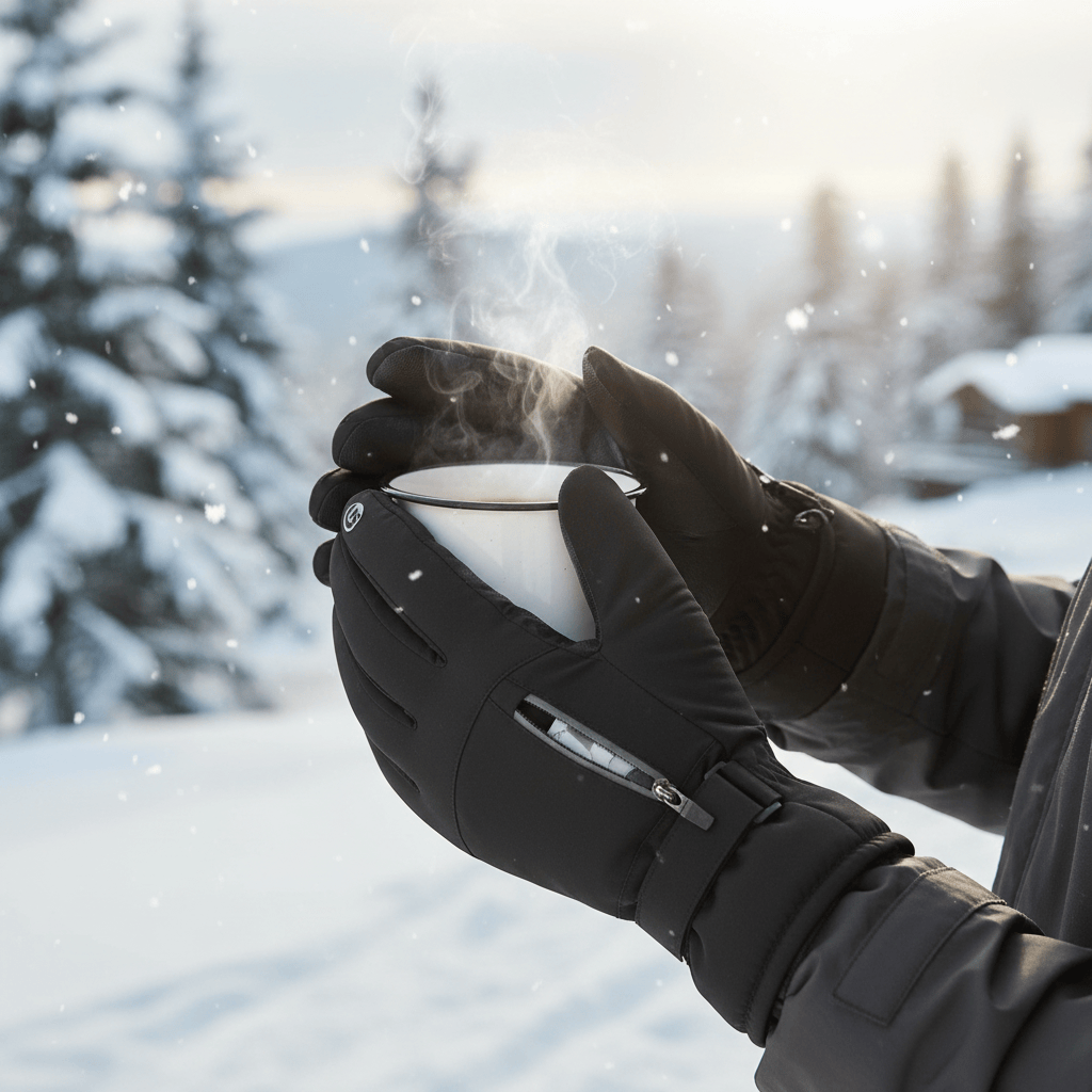 Mon Esprit Nature Gants de ski d'hiver pour hommes et femmes