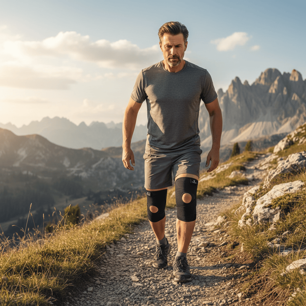 Mon Esprit Nature Genouillère de compression stabilisatrice