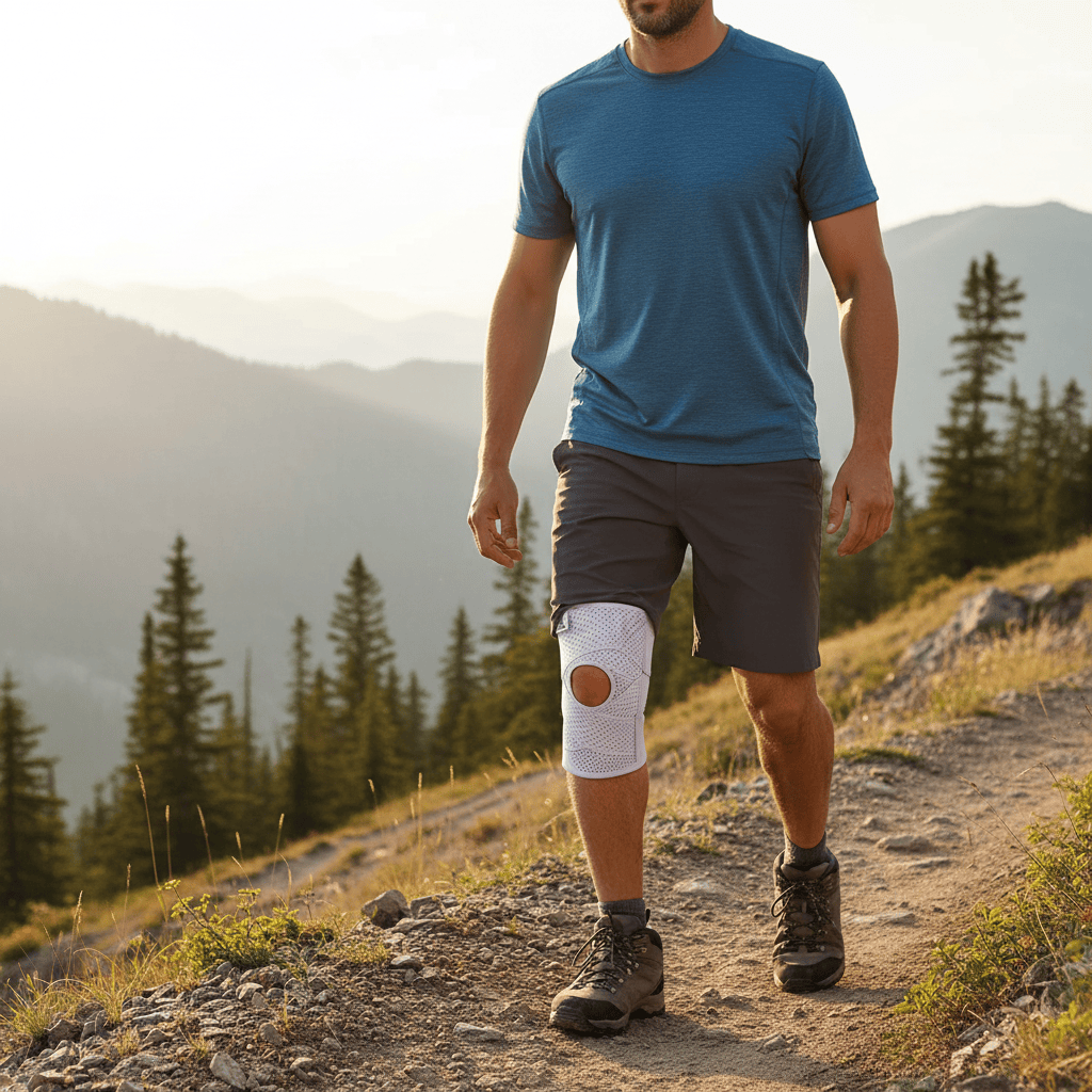 Mon Esprit Nature Genouillère de compression stabilisatrice