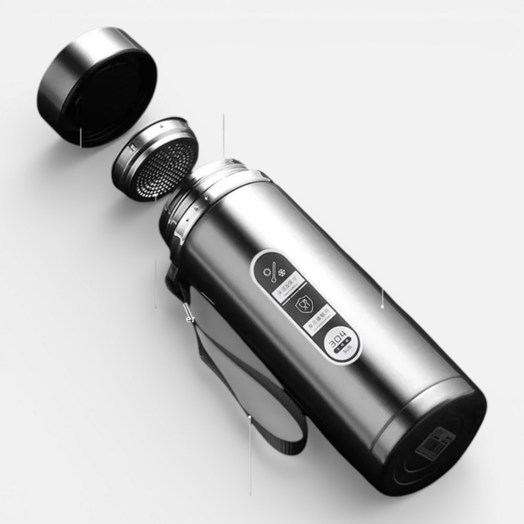 Mon Esprit Nature Gourde isotherme avec affichage LED - NewTrail