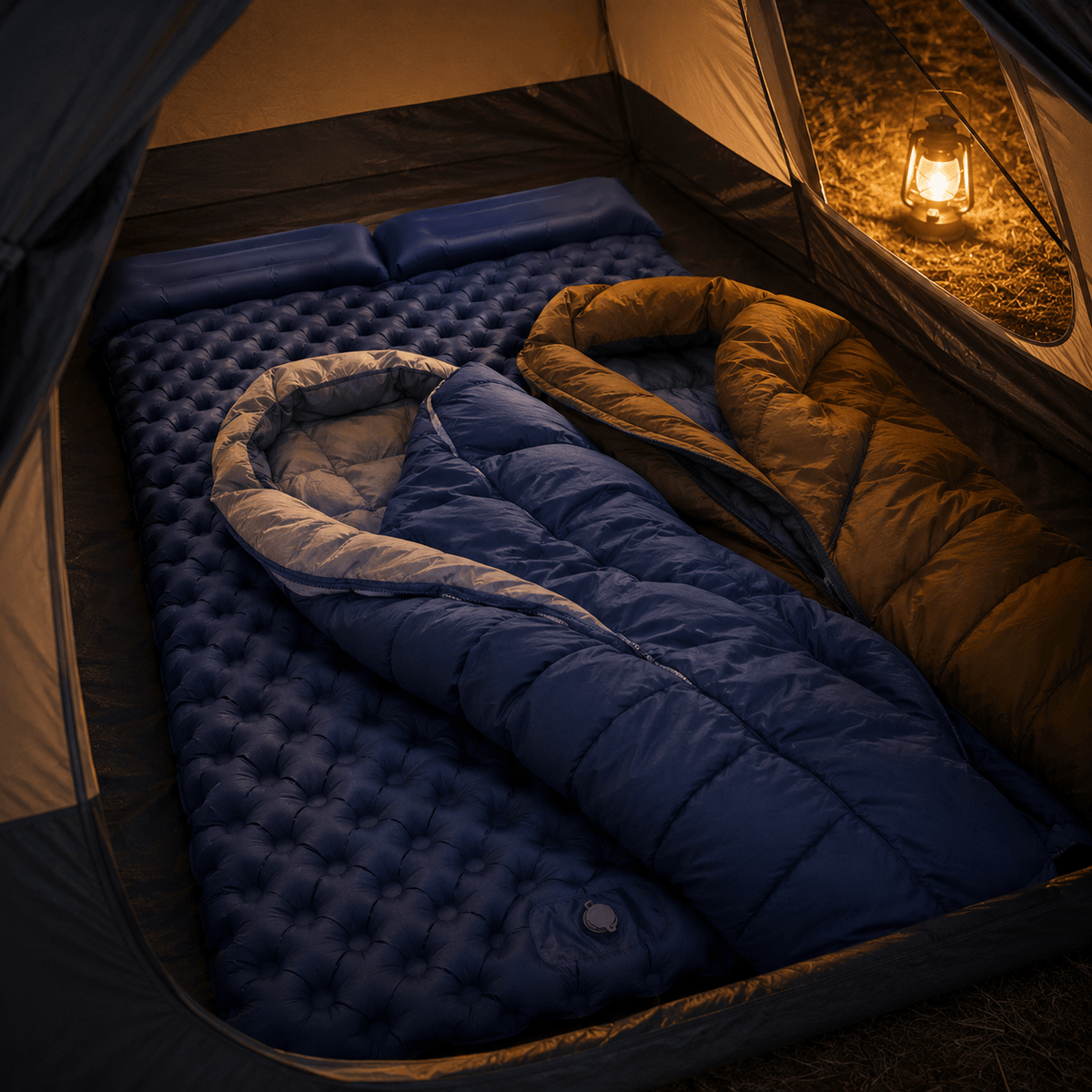 Mon Esprit Nature Grand matelas gonflable - Duosleep