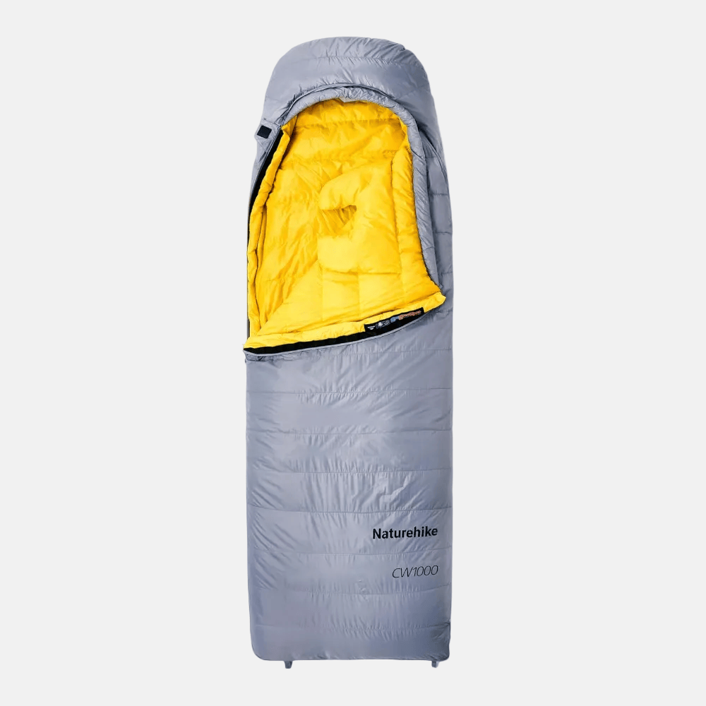 Mon Esprit Nature Gris / 210 x 75cm Sac de couchage d'Hiver - Slumber