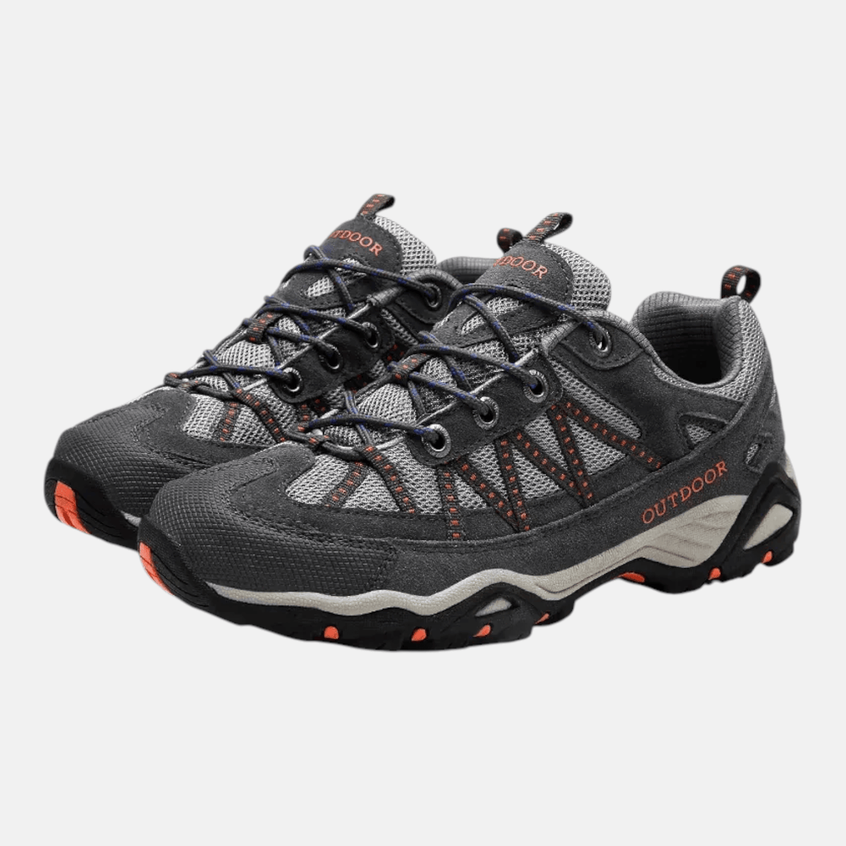Mon Esprit Nature Gris / 35 Chaussures de Randonnée Imperméables Unisexe - Physio 2