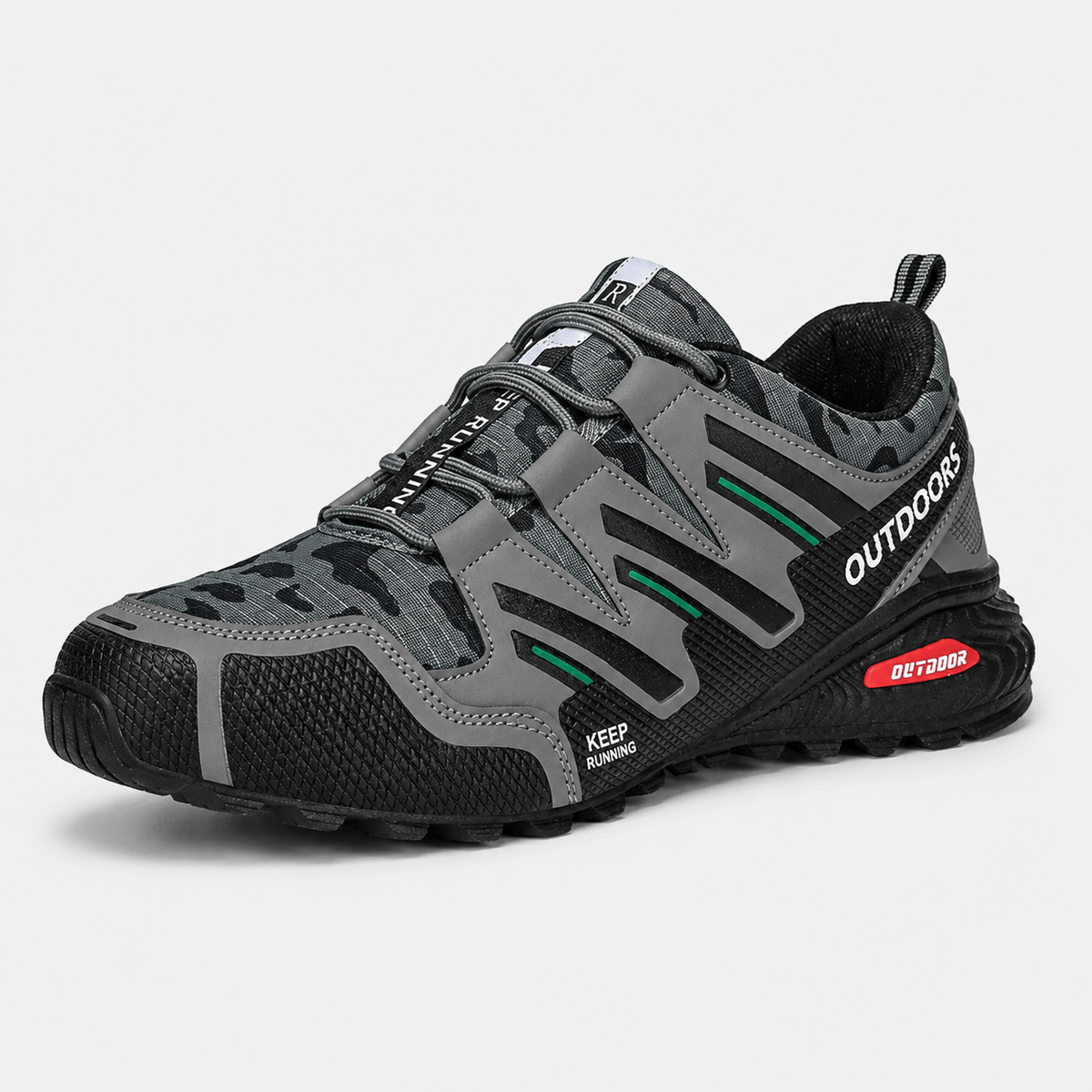 Mon Esprit Nature Gris / 40 Chaussures Randonnée Homme Imperméables Légères & Adhérentes - WalkPro