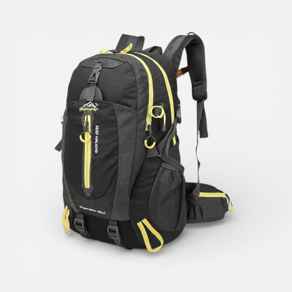 Mon Esprit Nature Gris clair Sac à dos de voyage en polyester - Soléna