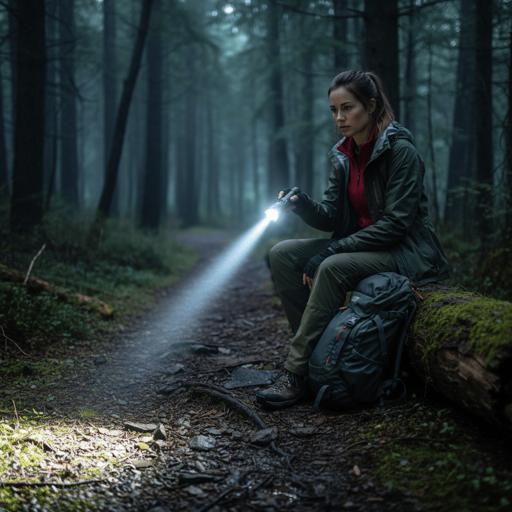 Mon Esprit Nature Gris Lampes de poche LED haute puissance - Blazion