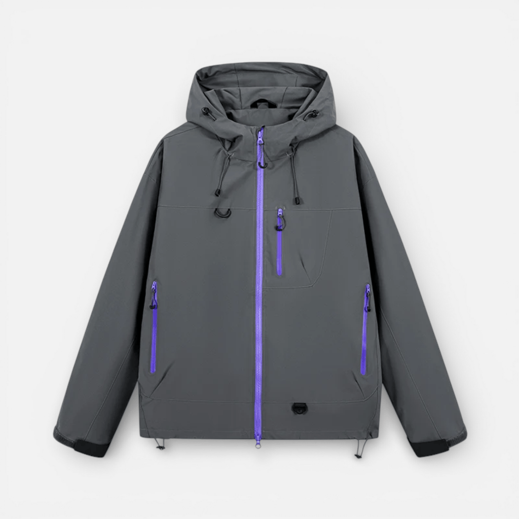 Mon Esprit Nature Gris / S Veste de randonnée anti-transpiration - Gotrek