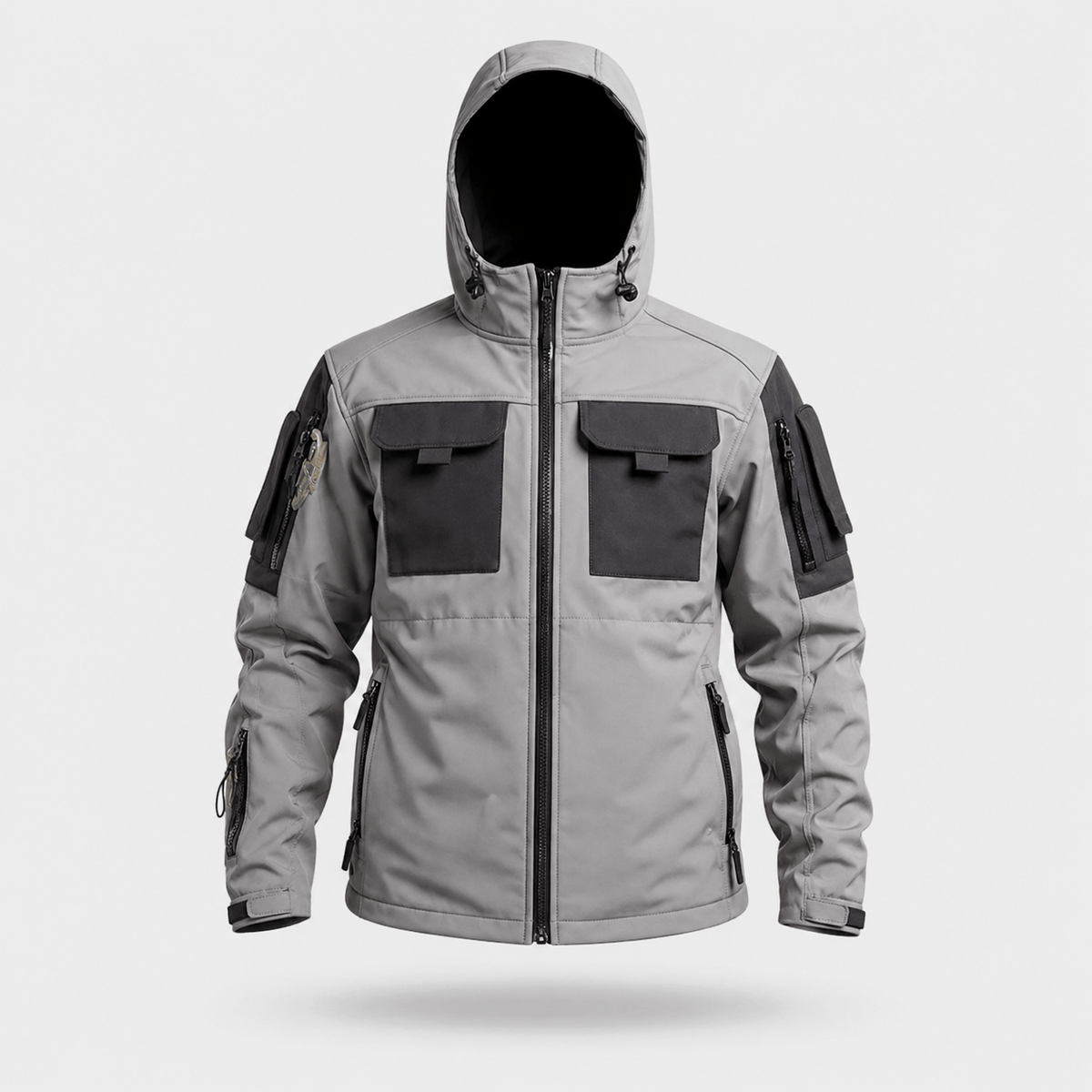 Mon Esprit Nature Gris / S Veste tactique militaire de randonnée - Famaz 2