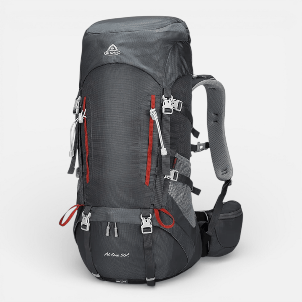 Mon Esprit Nature Gris Sac de randonnée imperméable multifonctionnel - VAK