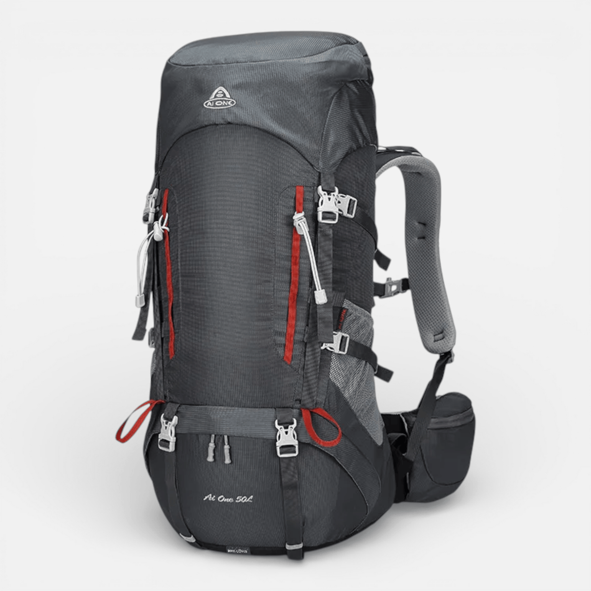 Mon Esprit Nature Gris Sac de randonnée imperméable multifonctionnel - VAK