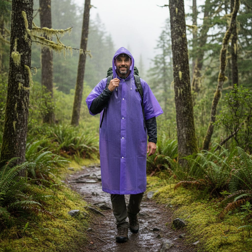 Mon Esprit Nature Manteau de pluie à capuche