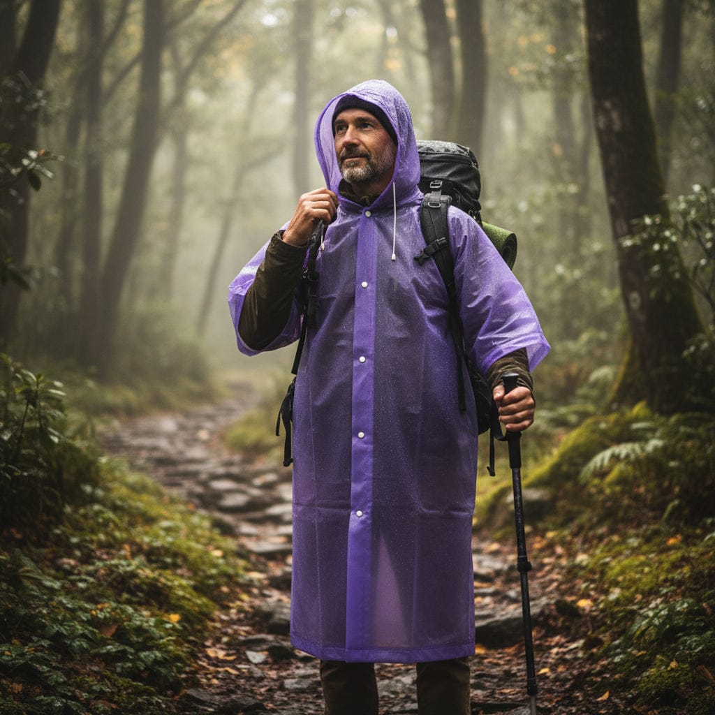 Mon Esprit Nature Manteau de pluie à capuche