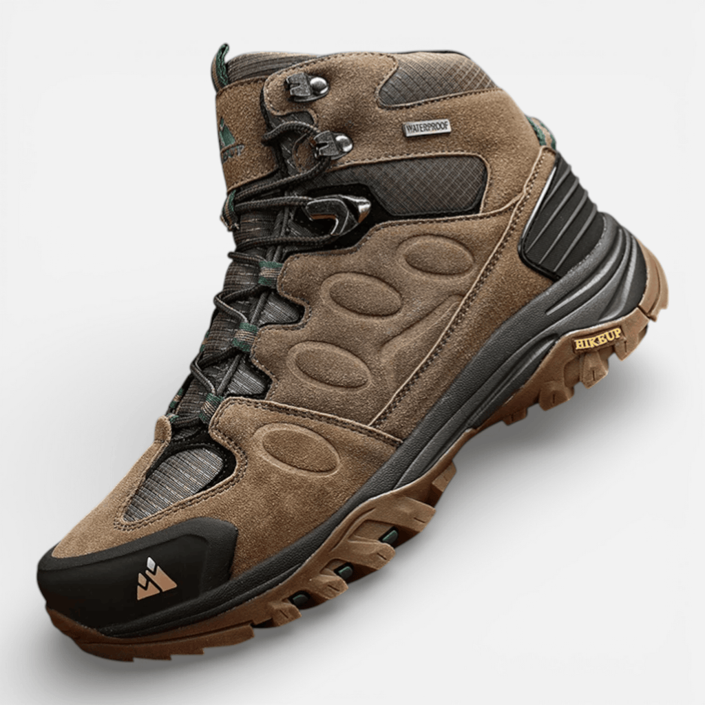 Mon Esprit Nature Marron / 41 Bottes de randonnée en daim pour hommes - Terravive