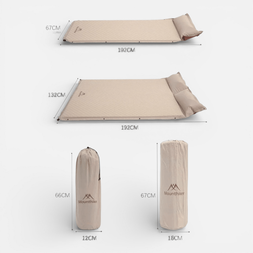 Mon Esprit Nature Matelas auto-gonflant de Camping - Influx