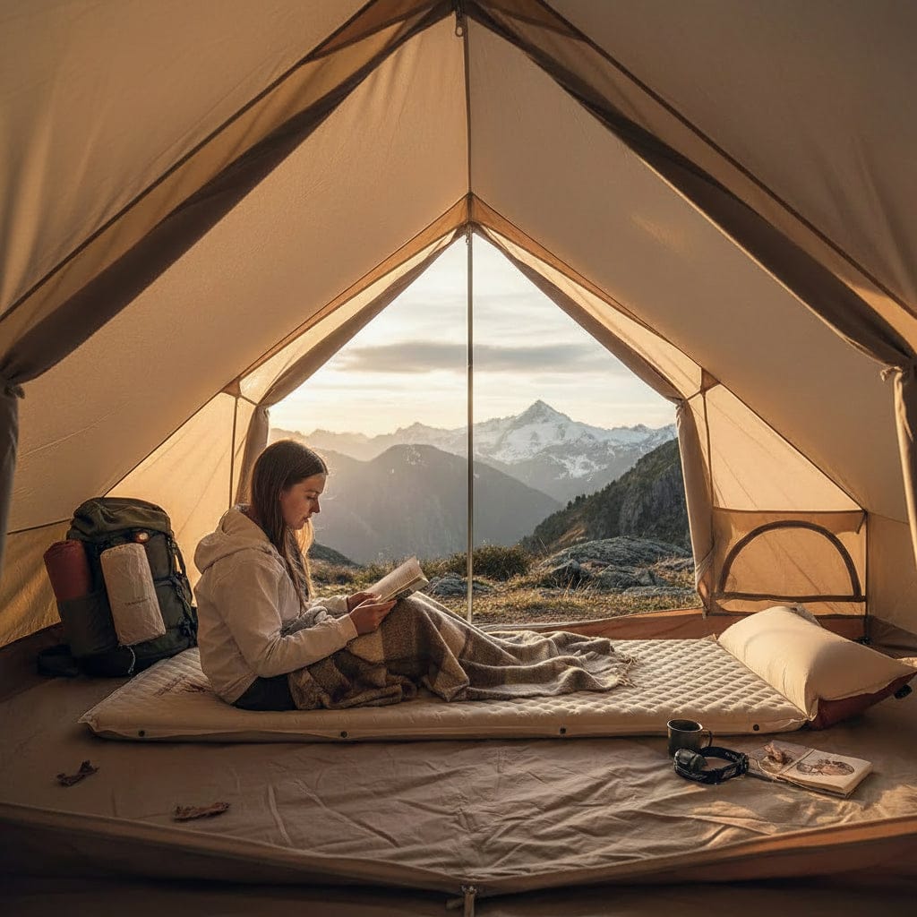 Mon Esprit Nature Matelas auto-gonflant de Camping - Influx