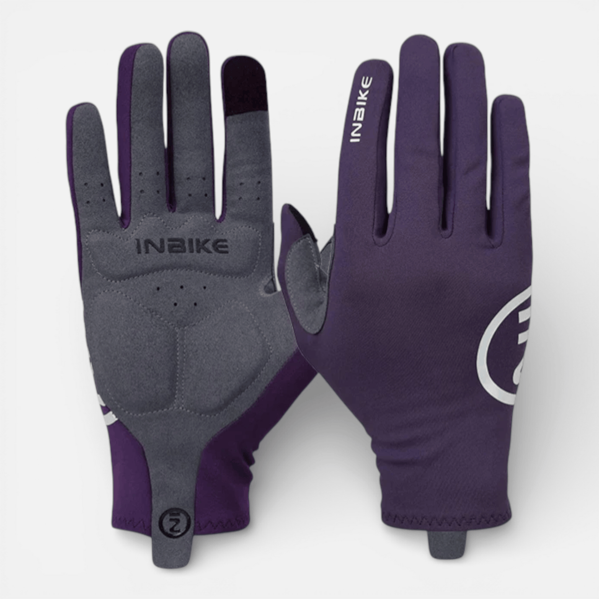 Mon Esprit Nature Mauve / S Gants de cyclisme rembourré pour homme