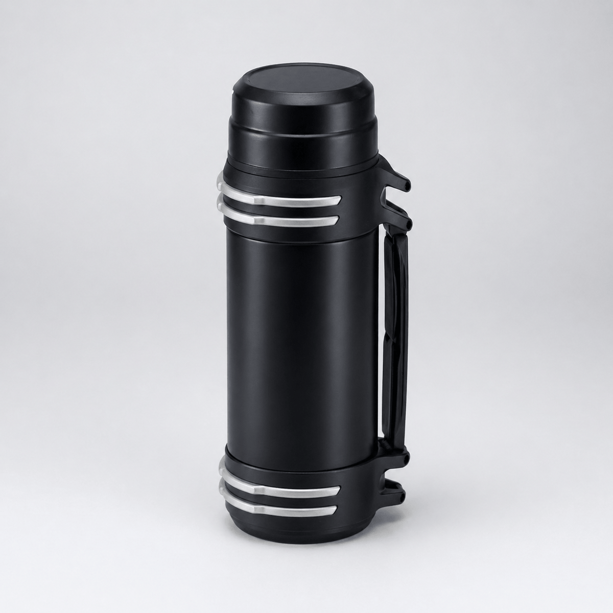 Mon Esprit Nature Noir / 1L Bouteille isotherme portable grande capacité - Lamio 2