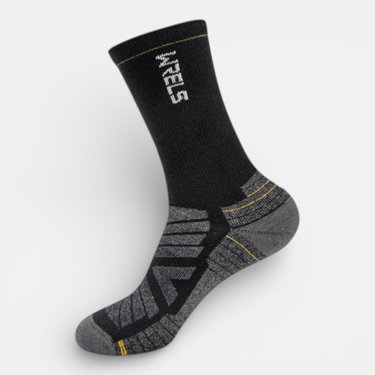 Mon Esprit Nature noir 2 / 1 paire / M Chaussettes en laine de course