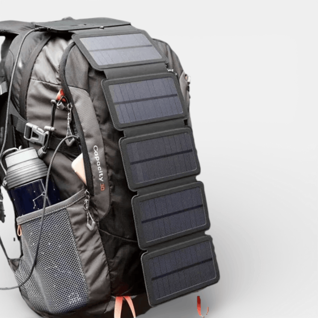 Mon Esprit Nature noir 2 Chargeur solaire pliable 16W