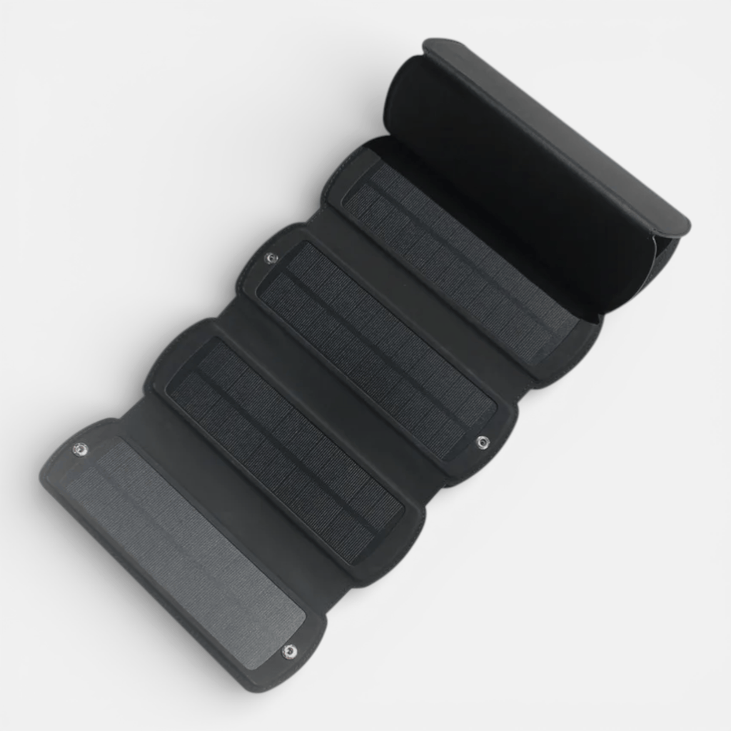 Mon Esprit Nature noir 2 Chargeur solaire pliable 16W